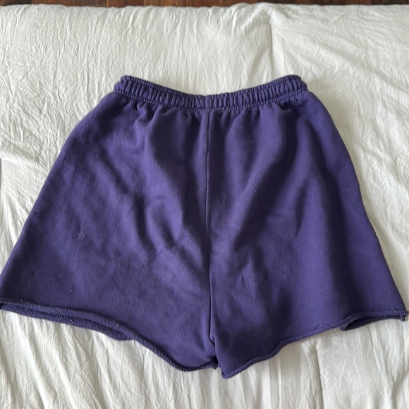 Urban Outfitters Dark Purple Sweatpant shorts - Picture 3 of 3